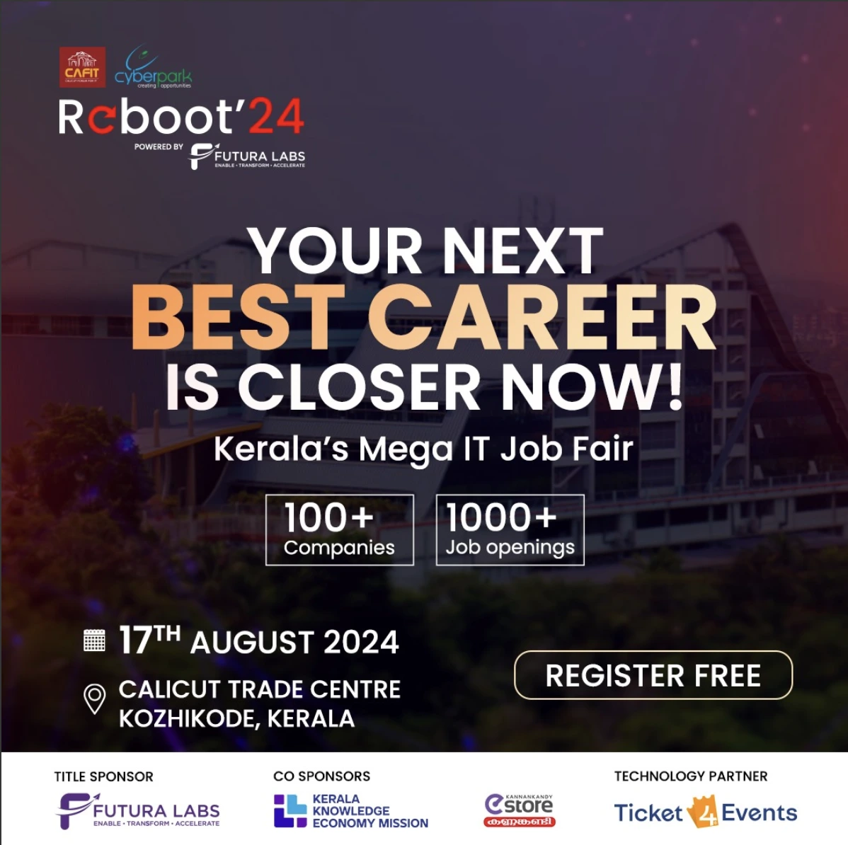 Reboot'24 - Kerala's Mega IT Job Fair